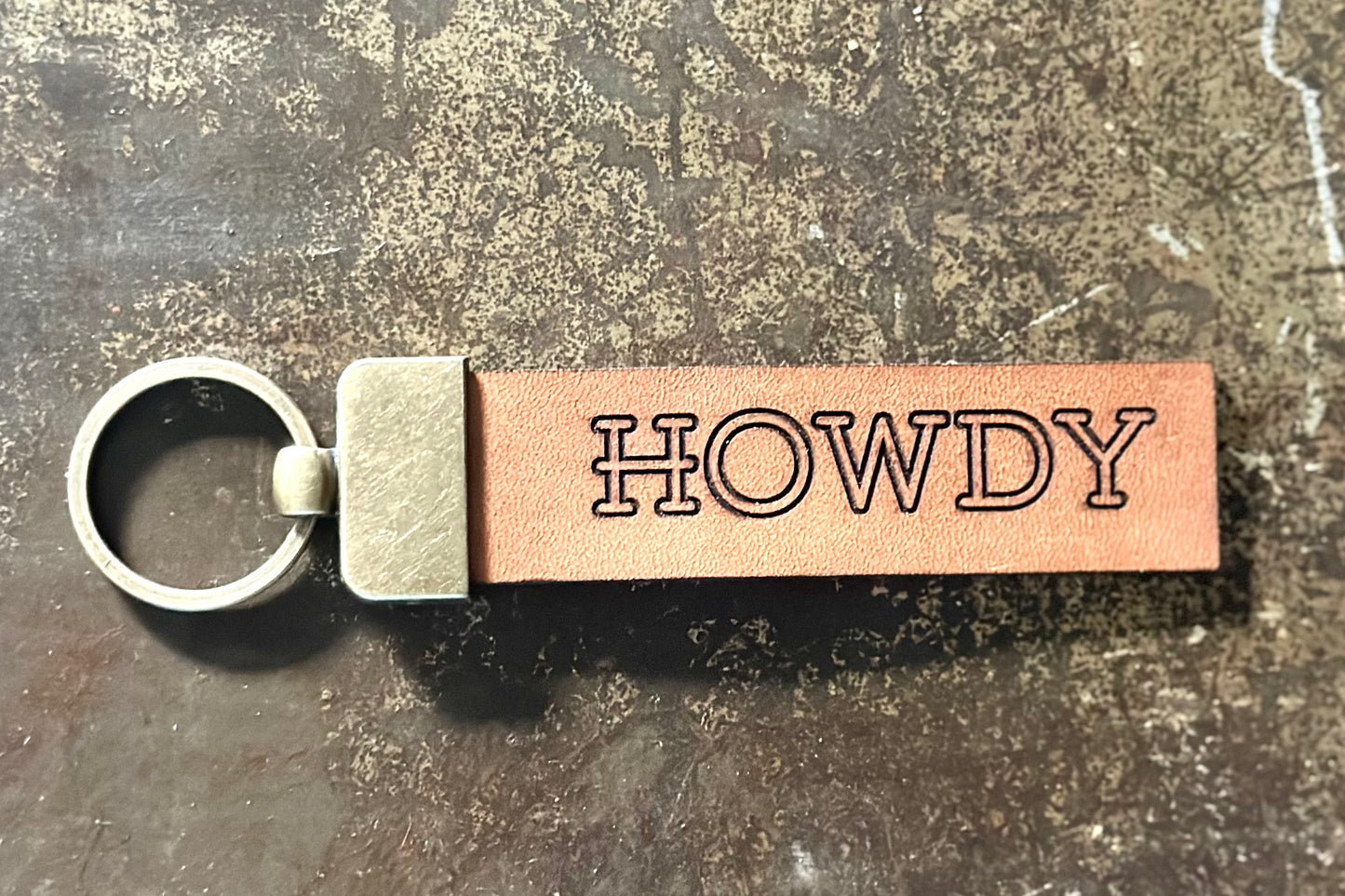 Howdy Key Tag