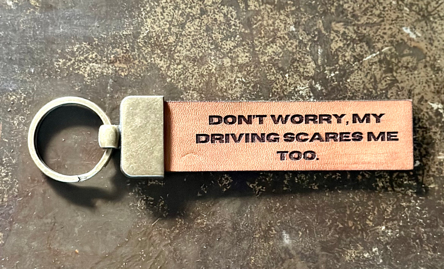 Scary Driver Key Tag