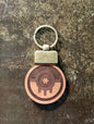 Tulsa Flag Round Key Tag