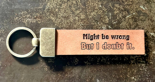 Might Be Wrong? Key Tag